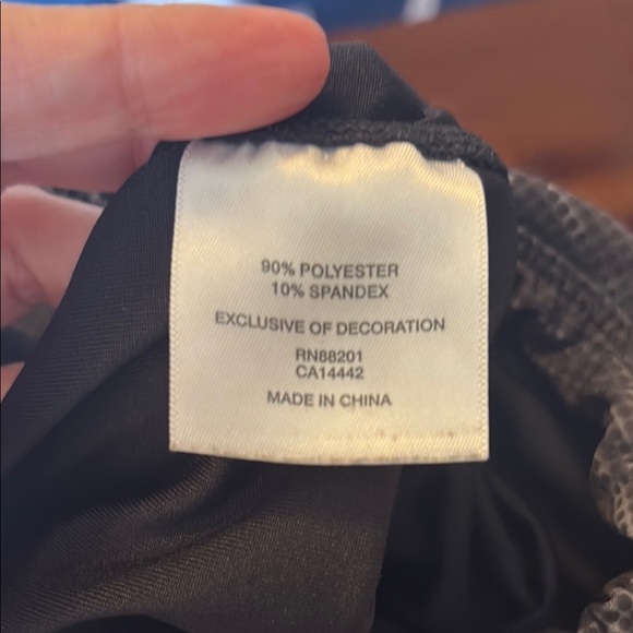 Mondetta Black and Gray Patterned Skort - Picture 6 of 6